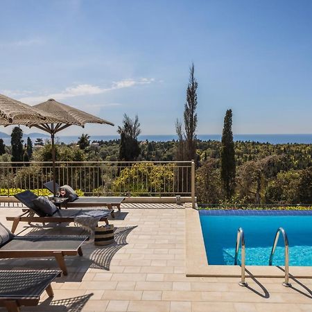 Luxury Villa Karmaniolos Fiskardo Kefalonia 외부 사진