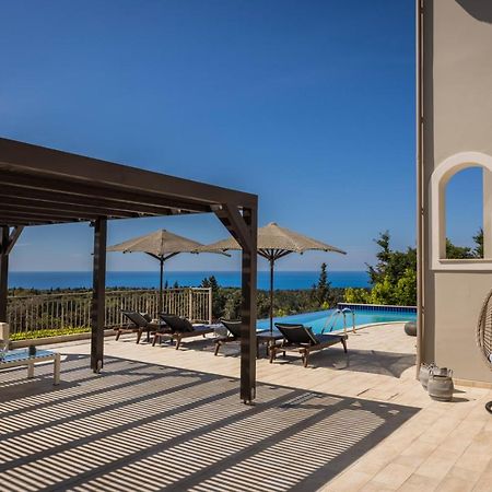 Luxury Villa Karmaniolos Fiskardo Kefalonia 외부 사진