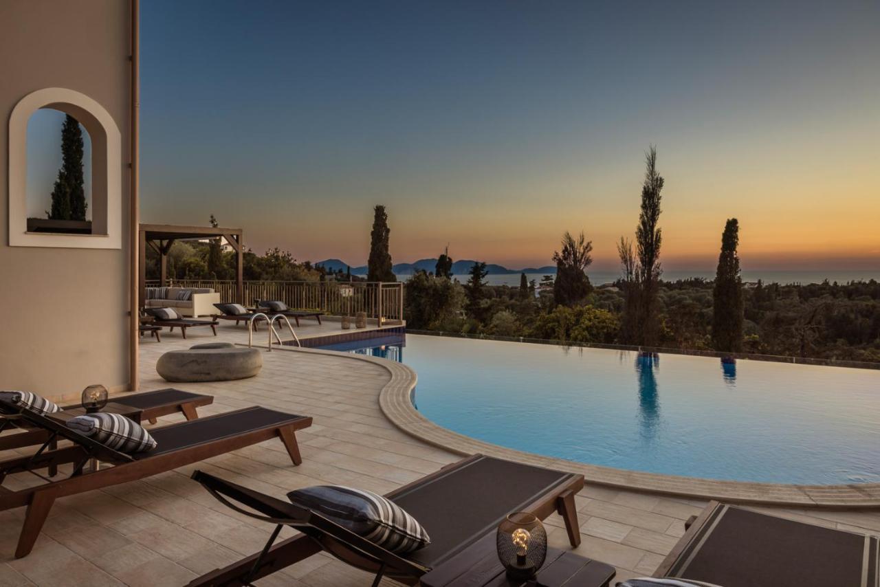 Luxury Villa Karmaniolos Fiskardo Kefalonia 외부 사진